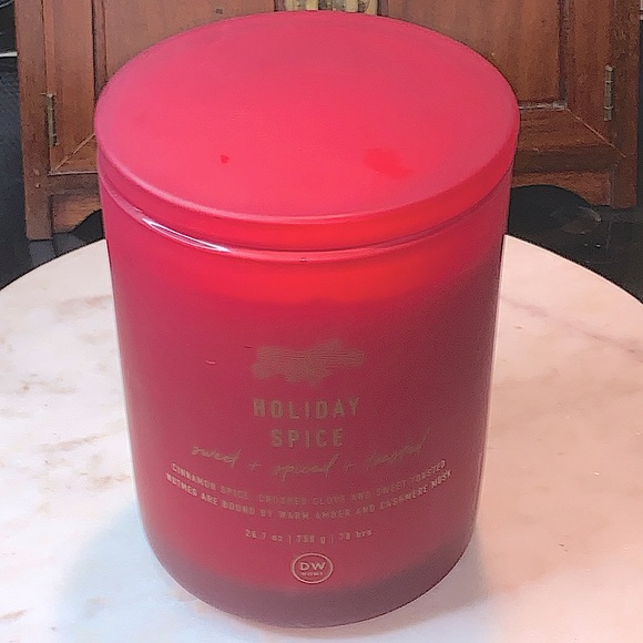 DW HOME CANDLE HOLIDAY SPICE SWEET SPICED TOASTED NEW 26.7 oz 2 WICK - Picture 4 of 5